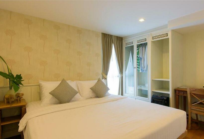 سوئیت 2 خوابه, Sabai Sathorn Service Apartment