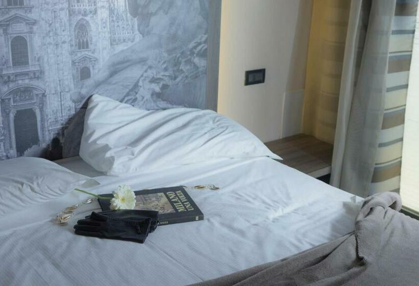 اتاق استاندارد با بالکن, Seven Rooms Milano