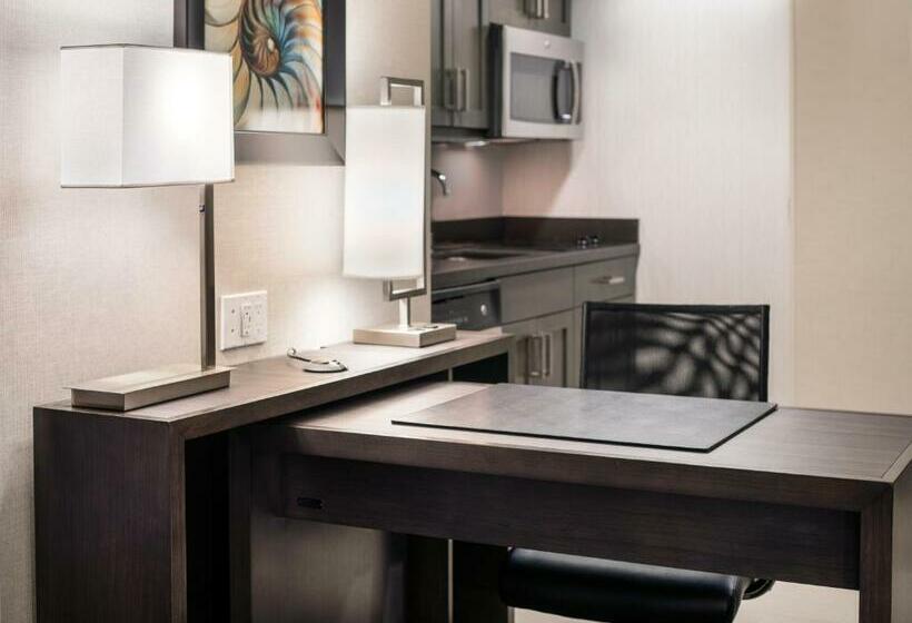 キングサイズベッドのデラックススイート, Homewood Suites By Hilton Aliso Viejo  Laguna Beach