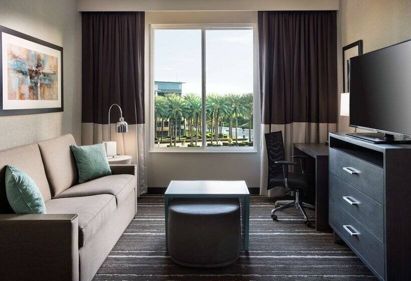 キングサイズベッドのスイートルーム, Homewood Suites By Hilton Aliso Viejo  Laguna Beach