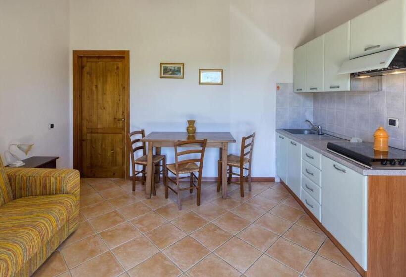 Апартаменты 1 Спальня Вид на Сад, Agriturismo Casella Del Piano