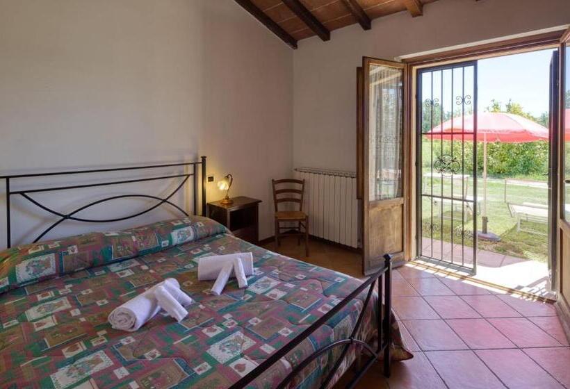 Апартаменты 1 Спальня Вид на Сад, Agriturismo Casella Del Piano