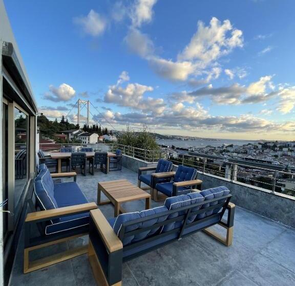 آپارتمان 1 خوابه با چشم‌انداز دریا, Mona Bosphorus
