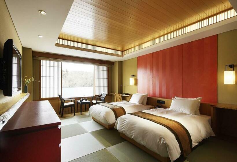 디럭스 룸, 竹泉荘 Chikusenso Onsen