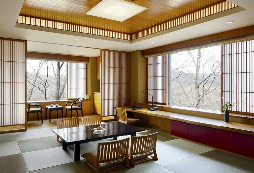 디럭스 룸, 竹泉荘 Chikusenso Onsen