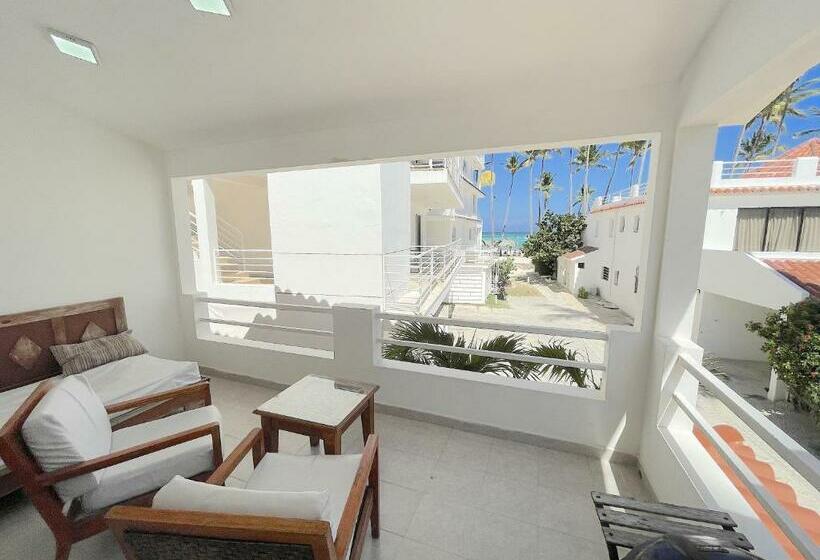ویلای 1 خوابه با چشم‌انداز دریا, Oceanfront & Garden View Villas Hotel Wifi Bbq Parking Los Corales Beach Club & Spa