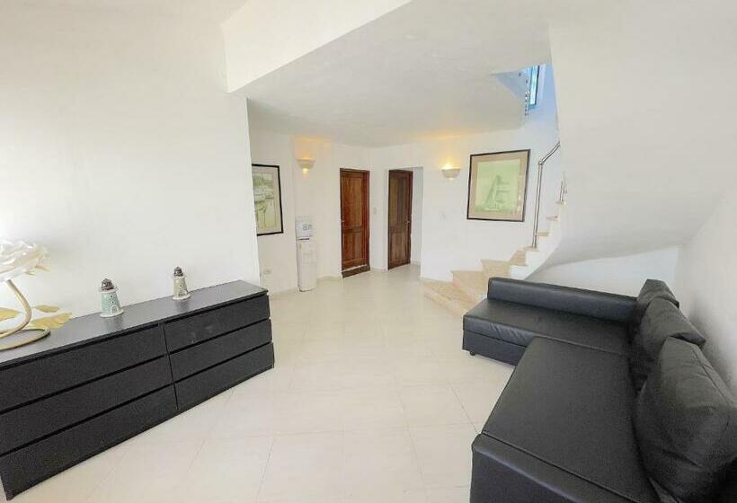 ویلای 1 خوابه با چشم‌انداز دریا, Oceanfront & Garden View Villas Hotel Wifi Bbq Parking Los Corales Beach Club & Spa