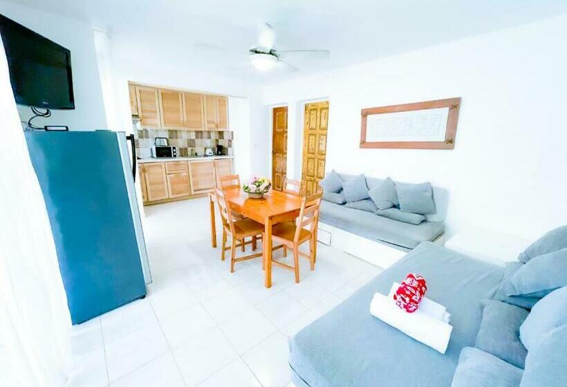 ویلای 1 خوابه با چشم‌انداز باغ, Oceanfront & Garden View Villas Hotel Wifi Bbq Parking Los Corales Beach Club & Spa