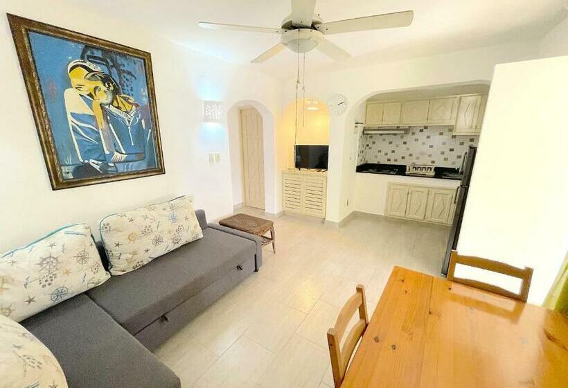 ویلای 1 خوابه با چشم‌انداز باغ, Oceanfront & Garden View Villas Hotel Wifi Bbq Parking Los Corales Beach Club & Spa