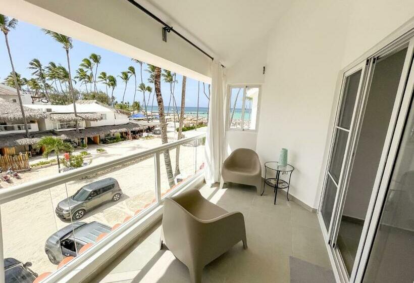 آپارتمان 1 خوابه با چشم‌انداز دریا, Oceanfront & Garden View Villas Hotel Wifi Bbq Parking Los Corales Beach Club & Spa