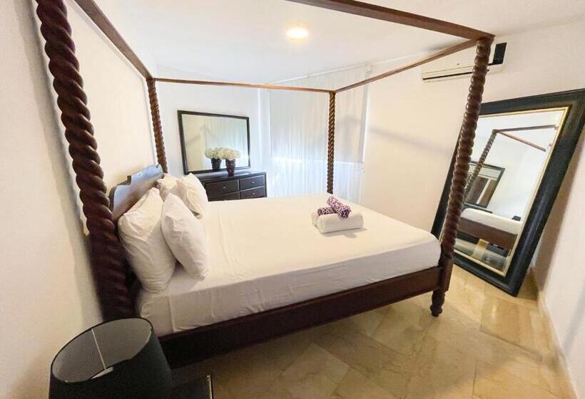 آپارتمان 1 خوابه با چشم‌انداز دریا, Oceanfront & Garden View Villas Hotel Wifi Bbq Parking Los Corales Beach Club & Spa
