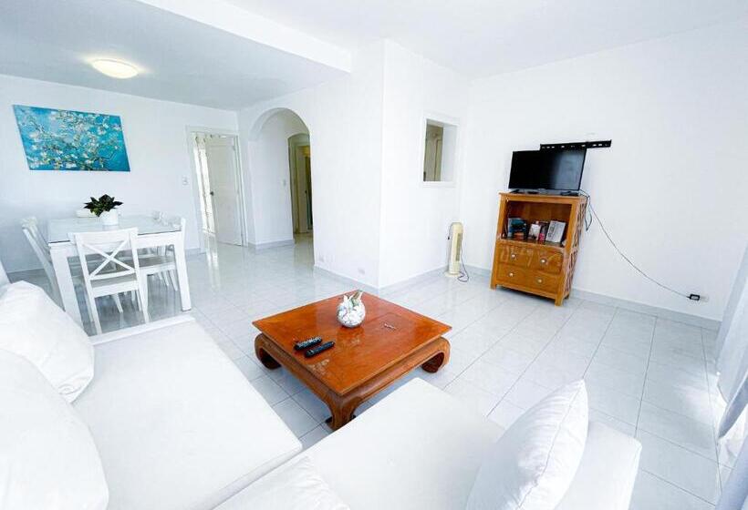ویلای 1 خوابه با چشم‌انداز دریا, Oceanfront & Garden View Villas Hotel Wifi Bbq Parking Los Corales Beach Club & Spa
