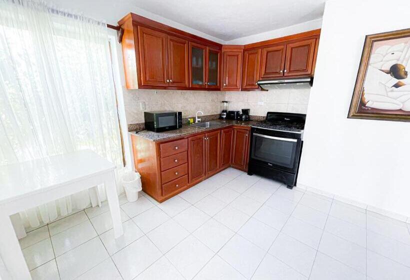 ویلای 1 خوابه با چشم‌انداز باغ, Oceanfront & Garden View Villas Hotel Wifi Bbq Parking Los Corales Beach Club & Spa