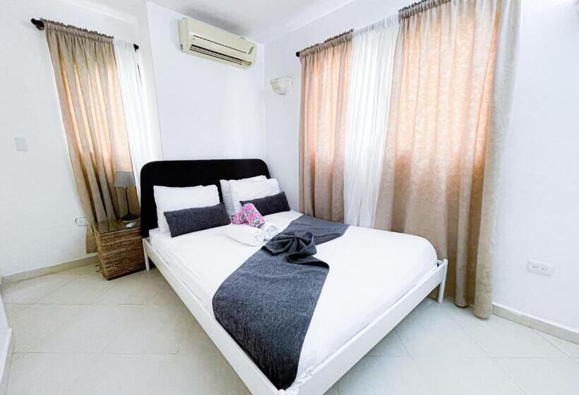 ویلای 1 خوابه با چشم‌انداز دریا, Oceanfront & Garden View Villas Hotel Wifi Bbq Parking Los Corales Beach Club & Spa