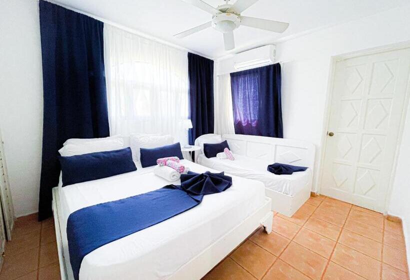 ویلای 1 خوابه با چشم‌انداز باغ, Oceanfront & Garden View Villas Hotel Wifi Bbq Parking Los Corales Beach Club & Spa