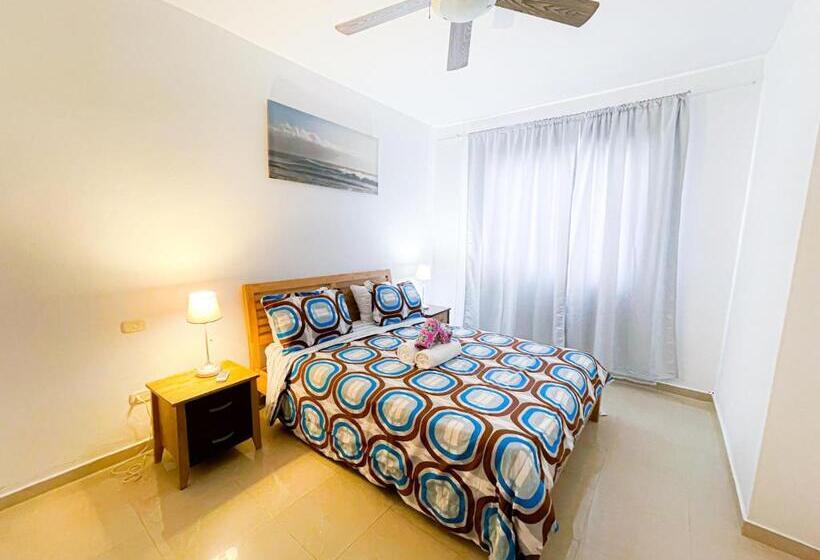 آپارتمان 1 خوابه با چشم‌انداز استخر, Oceanfront & Garden View Villas Hotel Wifi Bbq Parking Los Corales Beach Club & Spa