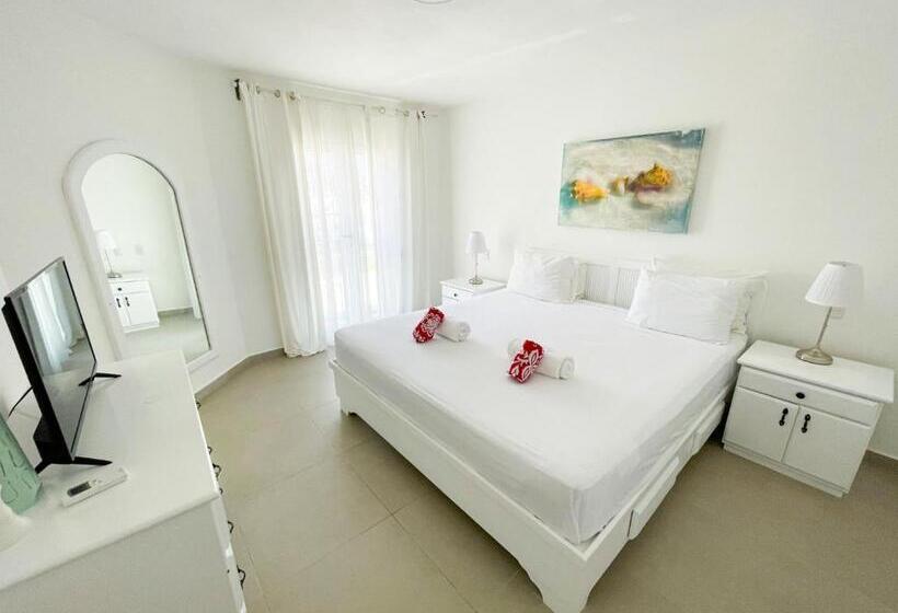 آپارتمان 1 خوابه با چشم‌انداز دریا, Oceanfront & Garden View Villas Hotel Wifi Bbq Parking Los Corales Beach Club & Spa