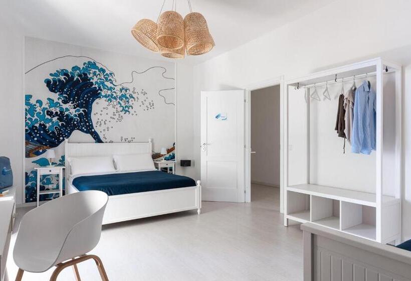 اتاق استاندارد چهارنفره با بالکن, B&b Sapore Di Mare