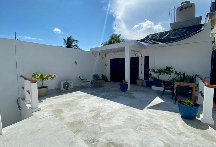 Estúdio standard com Terraço, Casa Alberto Cozumel