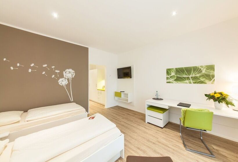 Апартаменты 1 Спальня, Acora Fürth Living The City