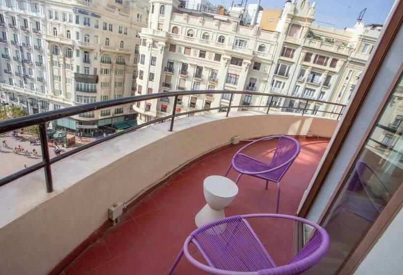 Habitación Estándar con Terraza, Casual Vintage Valencia