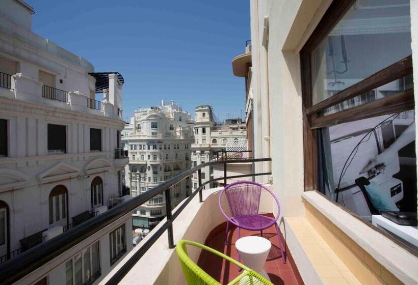 Habitación Estándar con Balcón, Casual Vintage Valencia