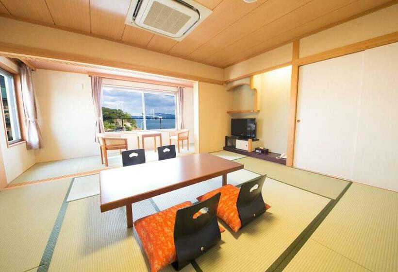 패밀리 룸 바다 전망, Seaside Hotel Taimaru Kaigetsu