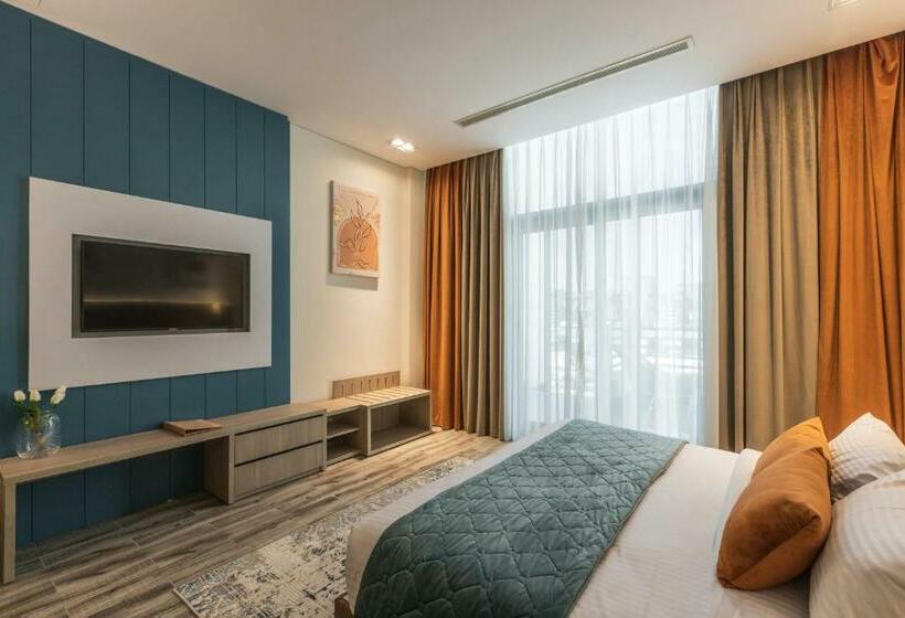 اتاق لوکس با چشم‌انداز دریا, Tolip Resort Paradise New  Alamein