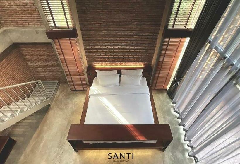 سوییت با چشم‌انداز باغ, Santi Beach Retreat