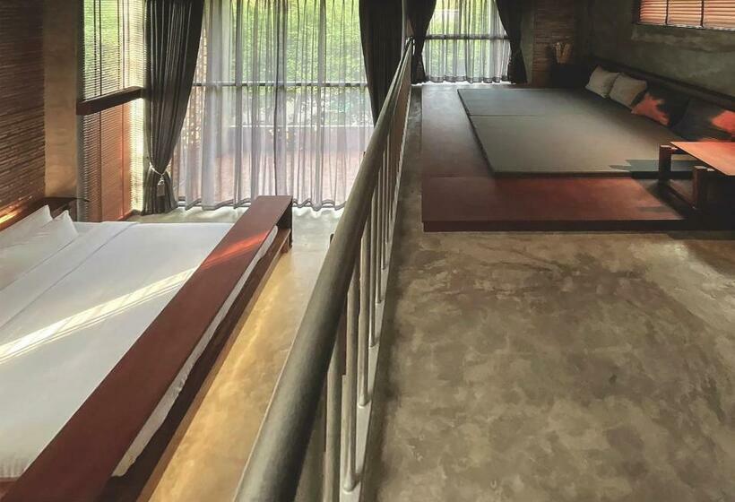 سوییت با چشم‌انداز باغ, Santi Beach Retreat