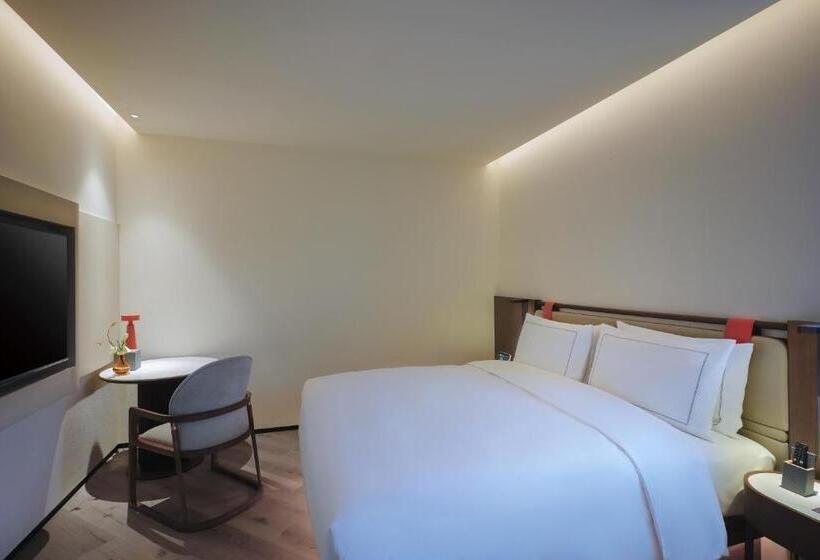 Habitación Cuádruple Deluxe, Urcove By Hyatt Qingcheng Mountain Hot Spring