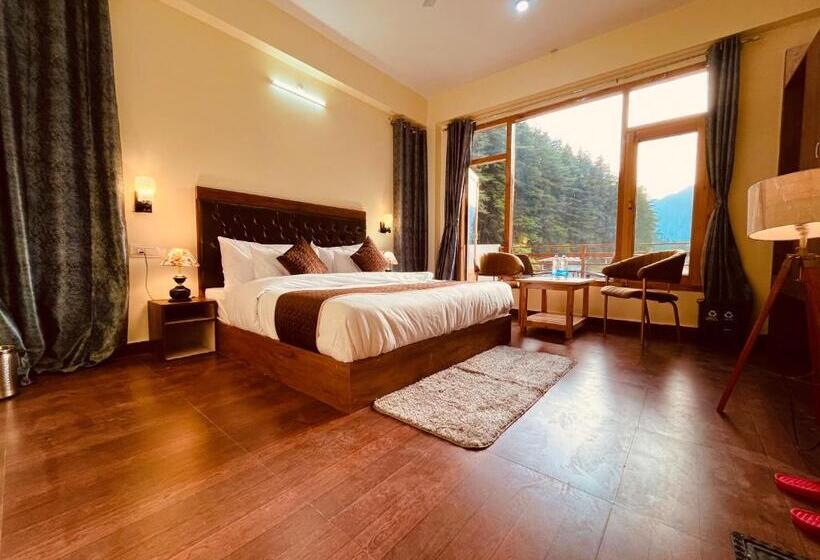 디럭스 룸, Winterline Resort, Kasol   A Four Star Luxury Resort
