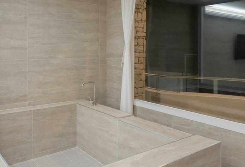 اتاق استاندارد با وان آب گرم, White Castle Pension