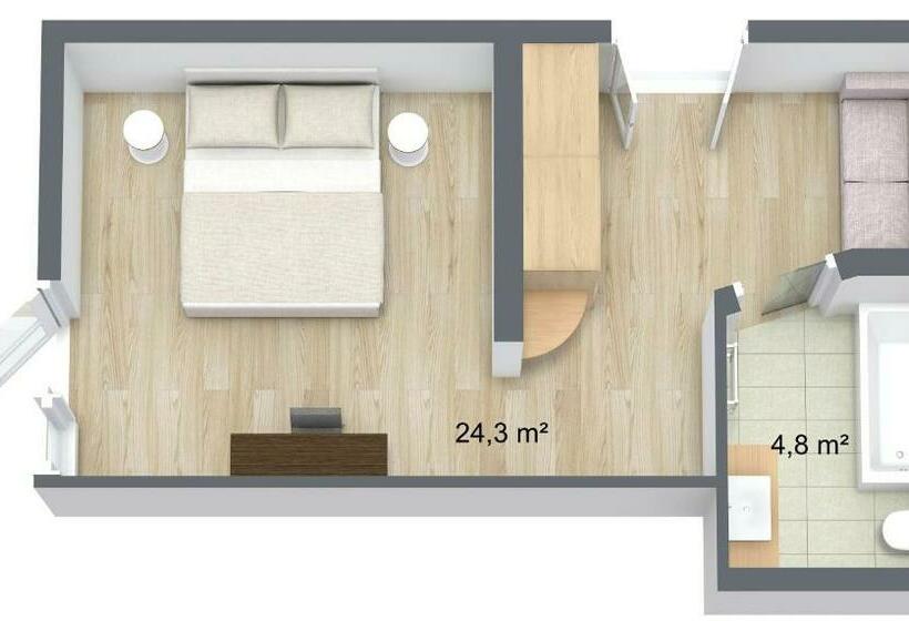 Номер Deluxe, Boutique Hotel Villa Katharina