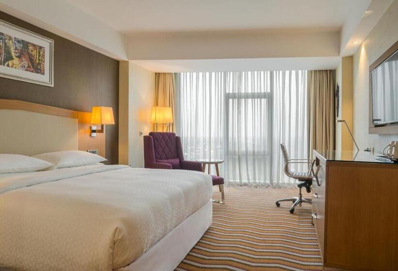 اتاق دلوکس با تخت کینگ و چشم‌انداز شهر, Four Points By Sheraton Ikot Ekpene