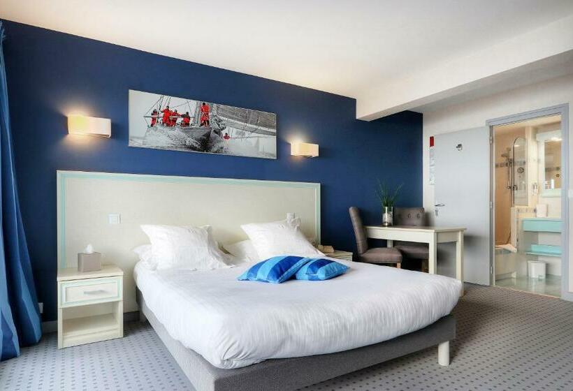 استودیوی استاندارد با چشم‌انداز دریا, Hôtel La Petite Sirène Quiberon