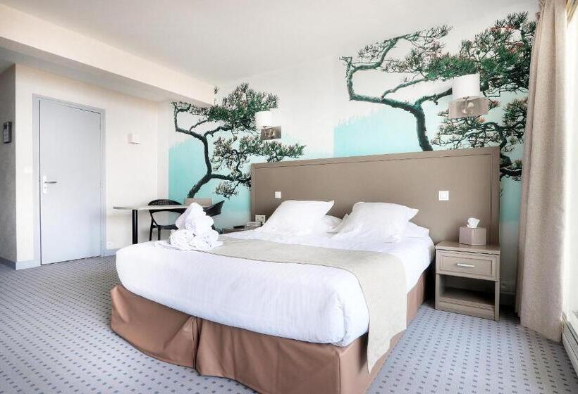 استودیوی استاندارد با چشم‌انداز دریا, Hôtel La Petite Sirène Quiberon