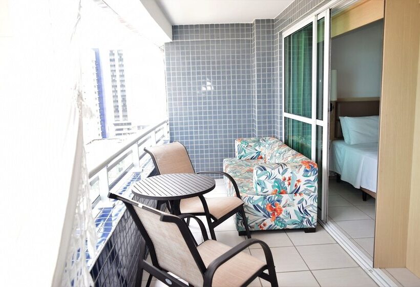 Апартаменты 2 Спальни Вид на Море, Vip Beira Mar Residence
