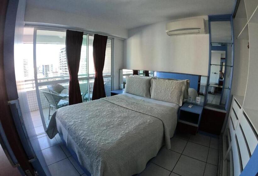 Апартаменты 1 Спальня с Балконом, Vip Beira Mar Residence