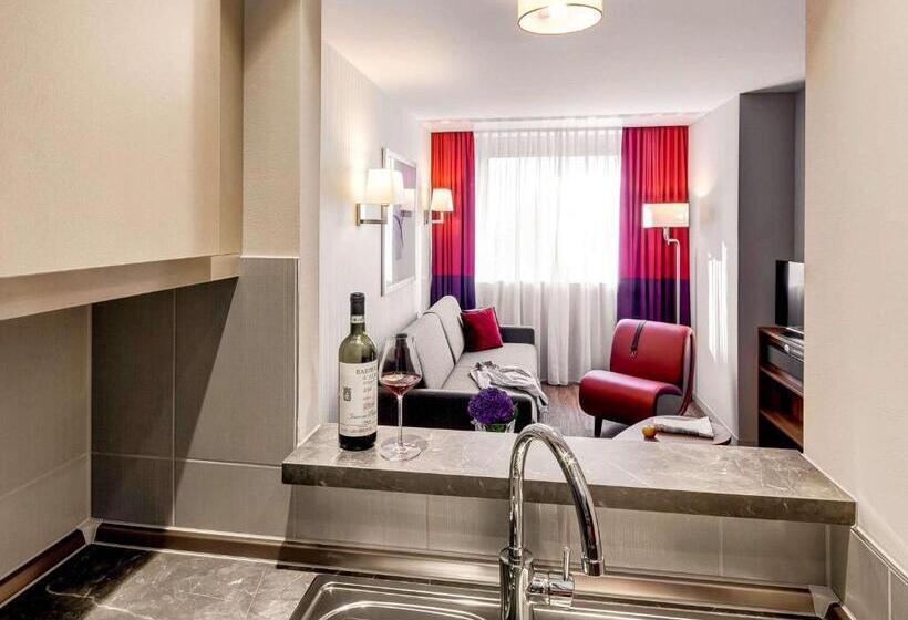 آپارتمان 1 خوابه, Aparthotel Adagio Frankfurt City Messe