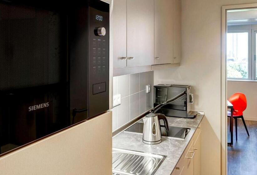 Студия Стандарт, Aparthotel Adagio Frankfurt City Messe