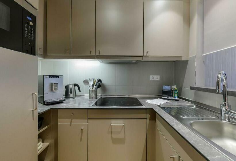 آپارتمان 1 خوابه, Aparthotel Adagio Frankfurt City Messe