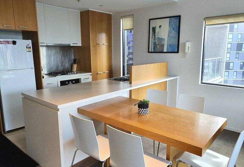 침실 2개 디럭스 아파트, Harbour Escape Apartments