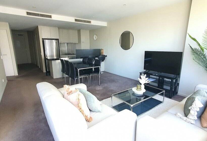 침실 2개 디럭스 아파트, Harbour Escape Apartments