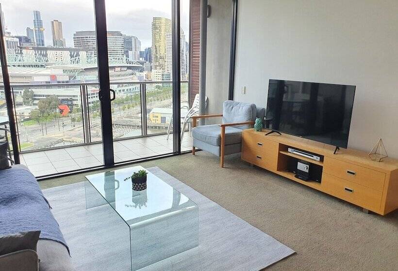 침실 2개 디럭스 아파트, Harbour Escape Apartments