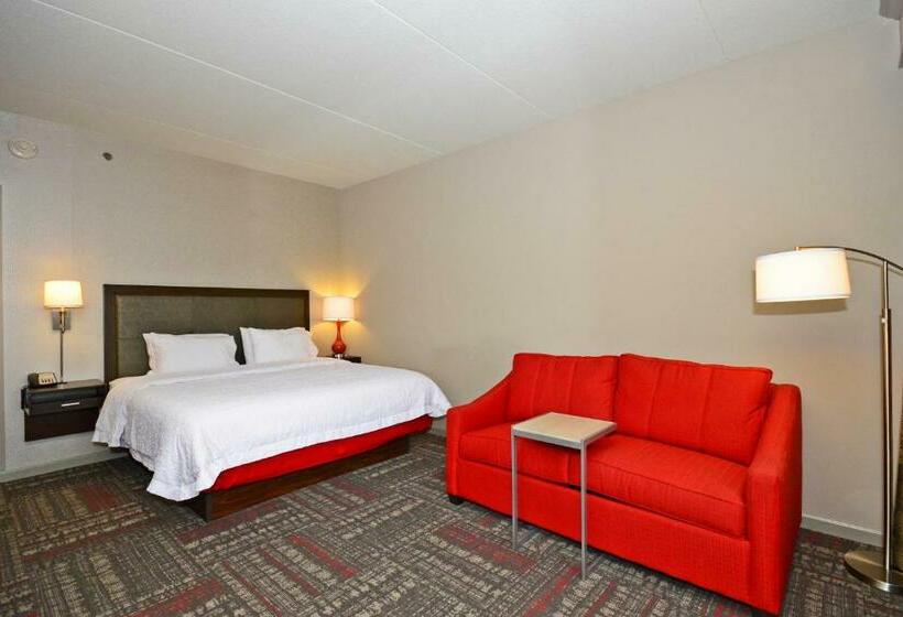 带大床的套房, Hampton Inn Pulaski