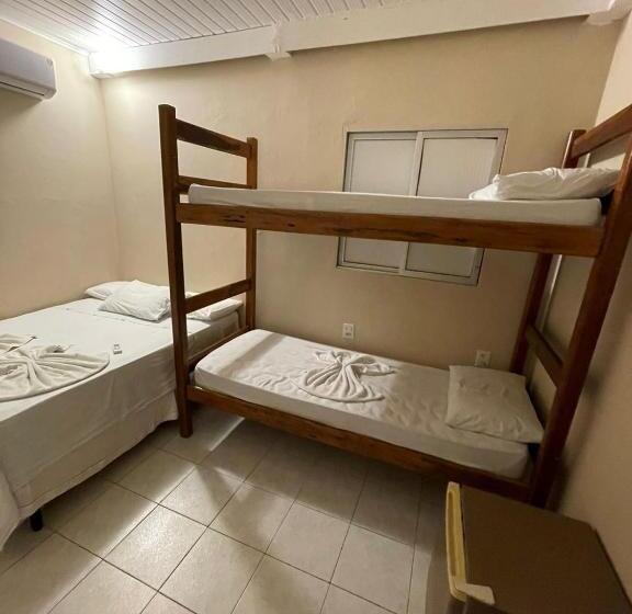 اتاق استاندارد چهار تخته, Morro De São Paulo Hospedagens