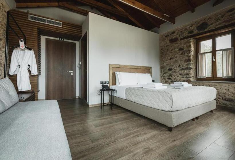 バルコニー付きデラックスルーム, Acropolis Mystra Guesthouse