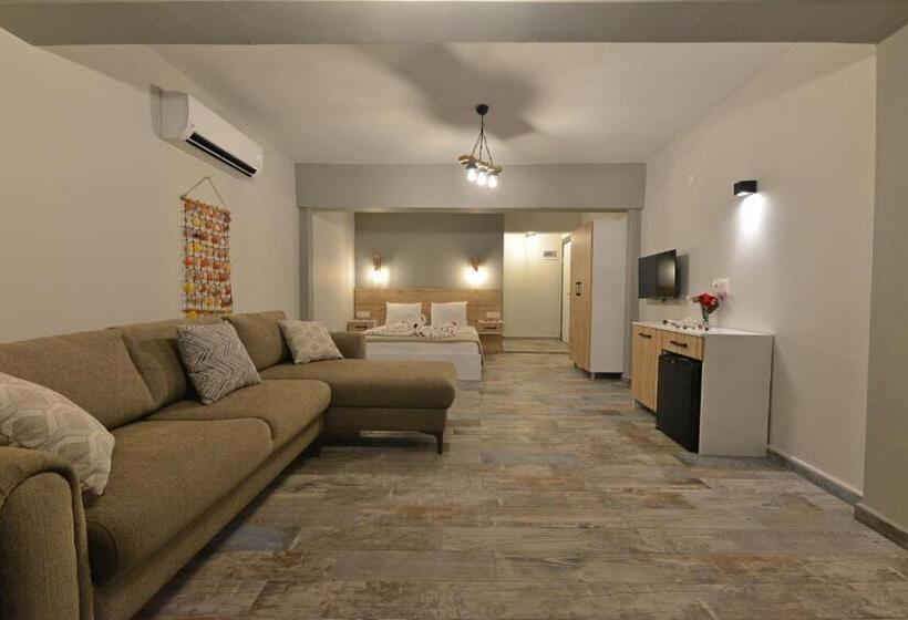 Номер Deluxe Вид на Море с Балконом, Trakheia Otel