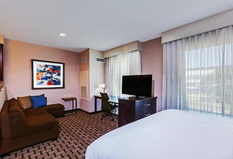 带大床的标准工作室, Residence Inn By Marriott Austin Northwest/the Domain Area